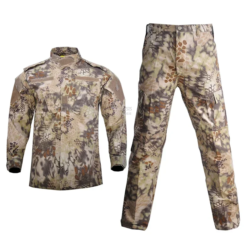 Uniforme táctico camuflaje Airsoft – Chaqueta y pants combate