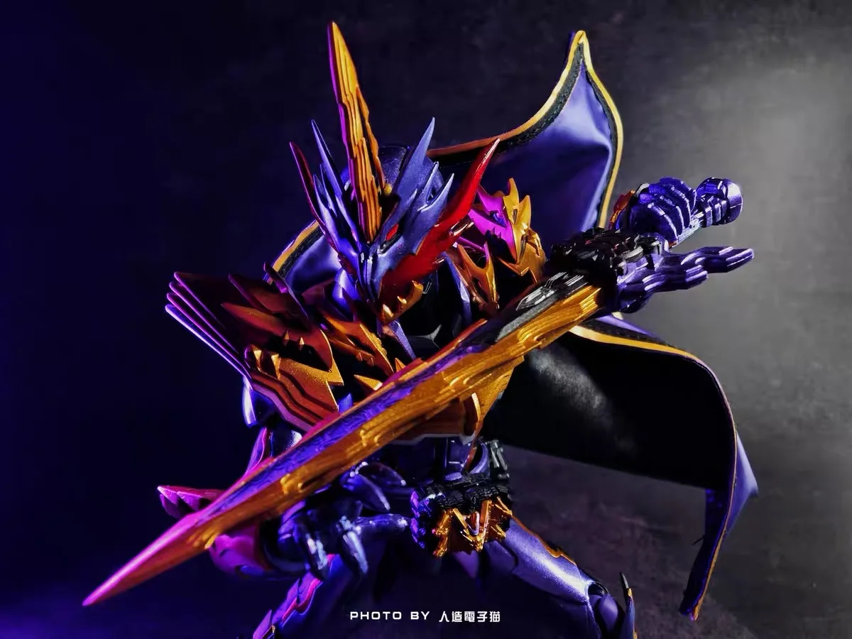 SHF Kamen Rider Calibur Cloak Anime Action Figure Cloth Cloak Model Toy Accessories Built-In Wire view 6
