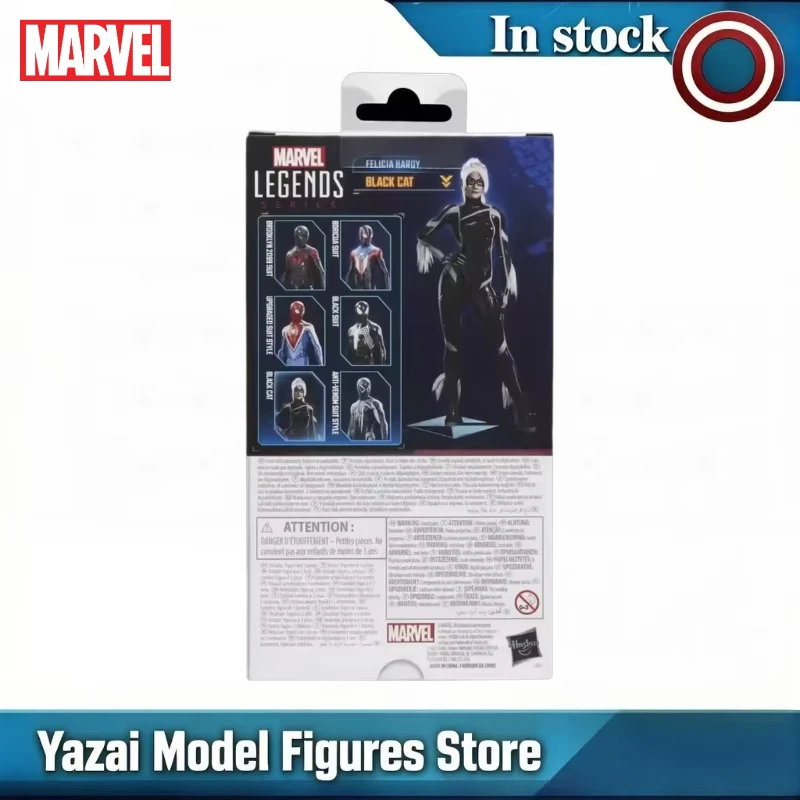 

Original Marvel Legends Series Gamerverse Spider-Man 2 Felicia Hardy Black Cat Action Figure Model Gift Toys
