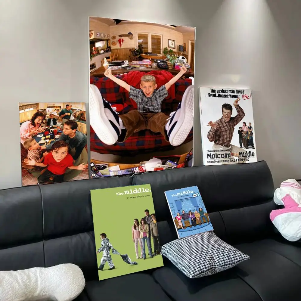 TV M-Malcolm in the Middle Poster Modern  Wall Art Aesthetic Minimalist Bedroom Decor Cafe Home Gift