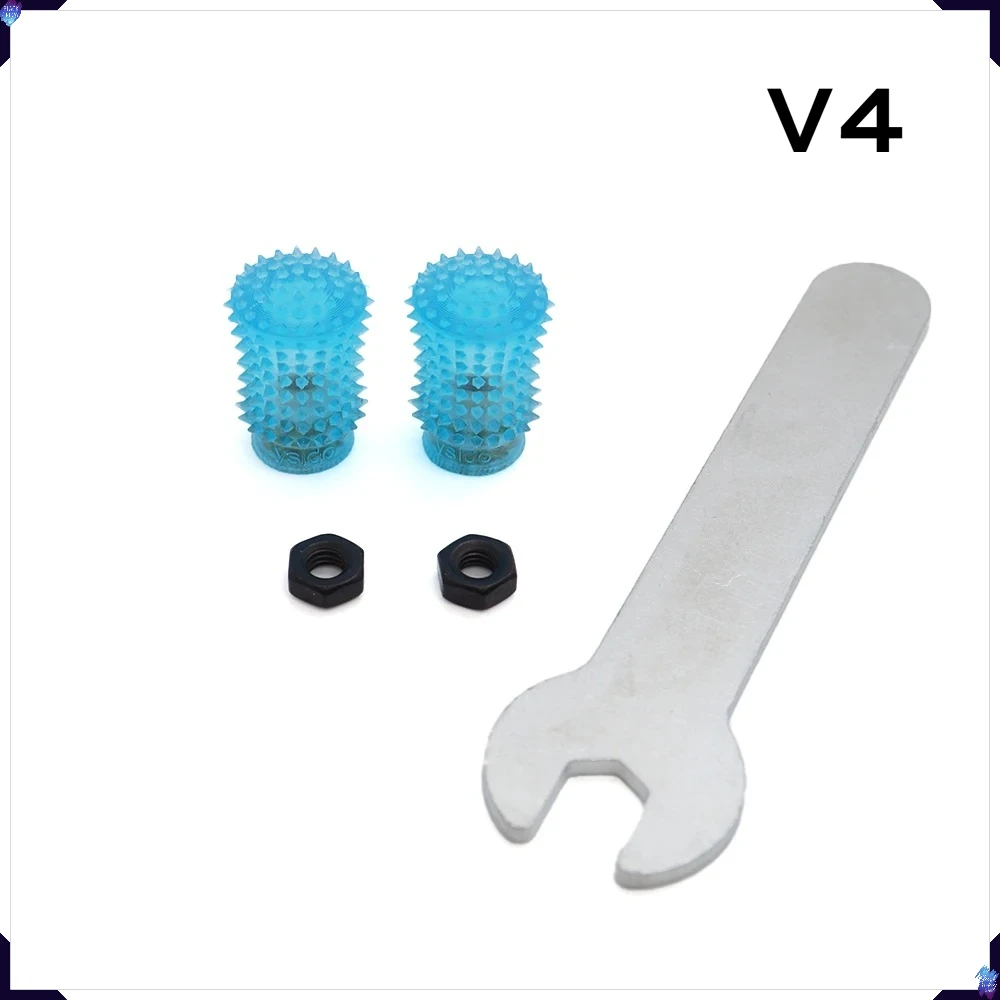 1Pair V4 Transmitter Gimbal Stick Ends M4/M3 Joystick Cover Concave Design Protection for Boxer RadioMaster TX16 RC Model Parts
