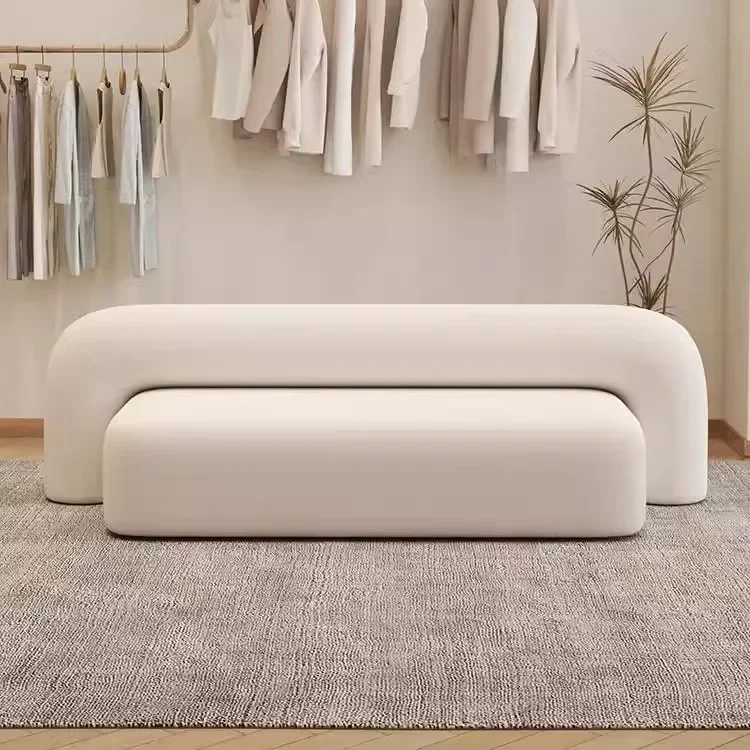 Three-person sofa booth, cafe reception room Double women's clothing store sitting area Sofa Internet