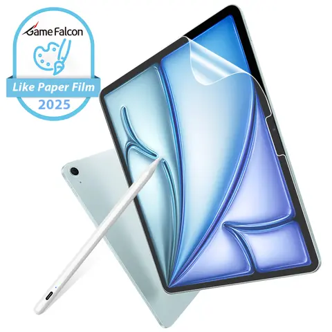 Like Paper Film Screen Protector For iPad Air 13 11 5 4 M3 A16 2025 10th Generation For iPad Pro 12.9 7th 8th 9th Mini 6 7 Film