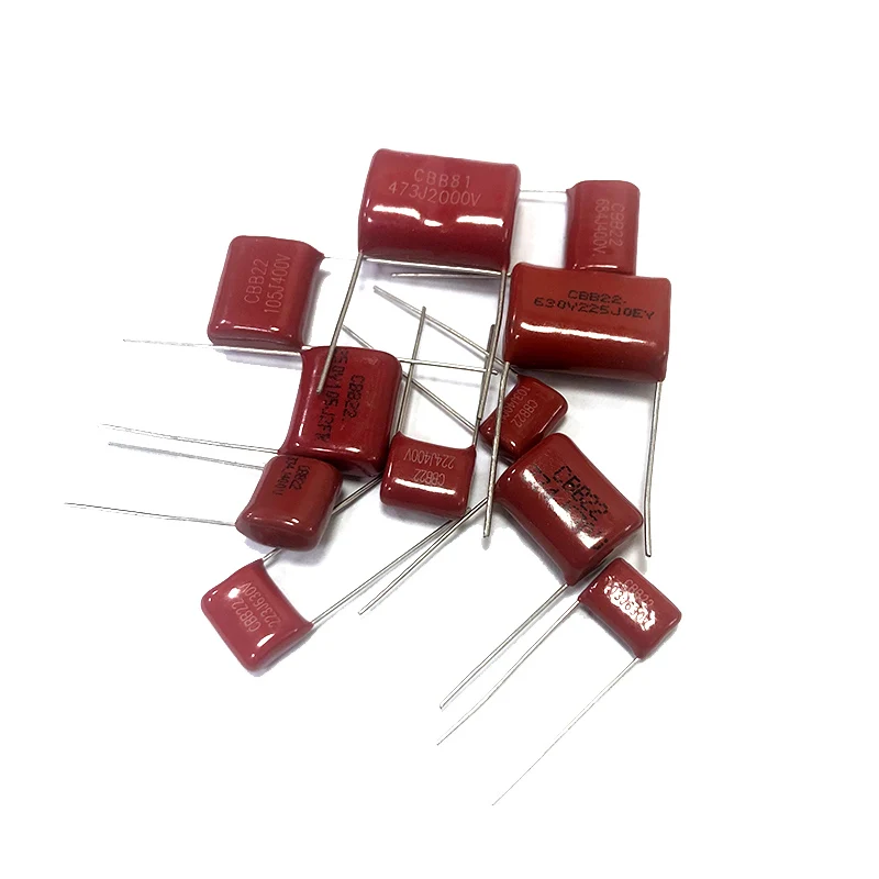 10pcs CBB Polypropylene Film Capacitor 1000V 1KV 102J 103J 104J 154J 222J 223J 224J 332J 333J 472J 473J 562J 563J 683J 822J