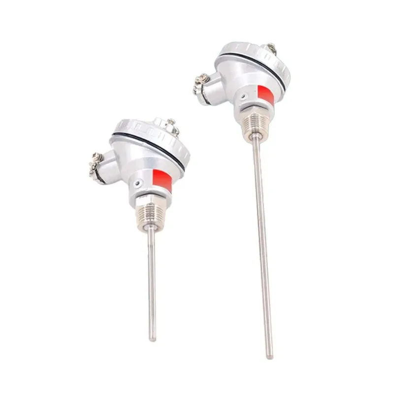 Wholesale Temperature Sensor 0-1000c K Type Thermocouple With Fixed Flange For Boiler Industry Pipeline 1PCS