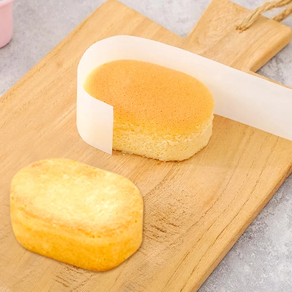 

100pcs Half Baked Cheese Parchment Paper 19X3Cm Non Stick Cake Pan Liners Pre Cut Baking Sheets For Mousse Basque Burnt