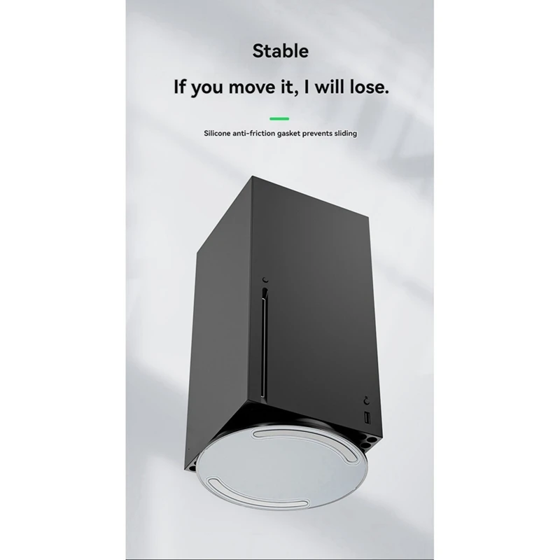 Cooling Dock For  Series X Console Upright Stand With RGB Light USB Interface For  Series X Game Accessories A