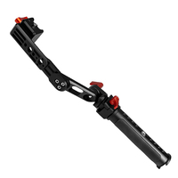 FEICHAO Sling Handle for DJI RSC2/RS2/RS3 Handheld Stabilizer with NATO Clamp Cold Shoe Foldable Bracket Aluminum Handle Grip