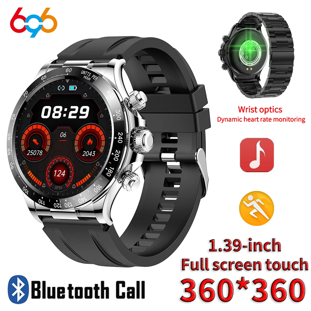 

Смарт-часы мужские, водостойкие, с Bluetooth