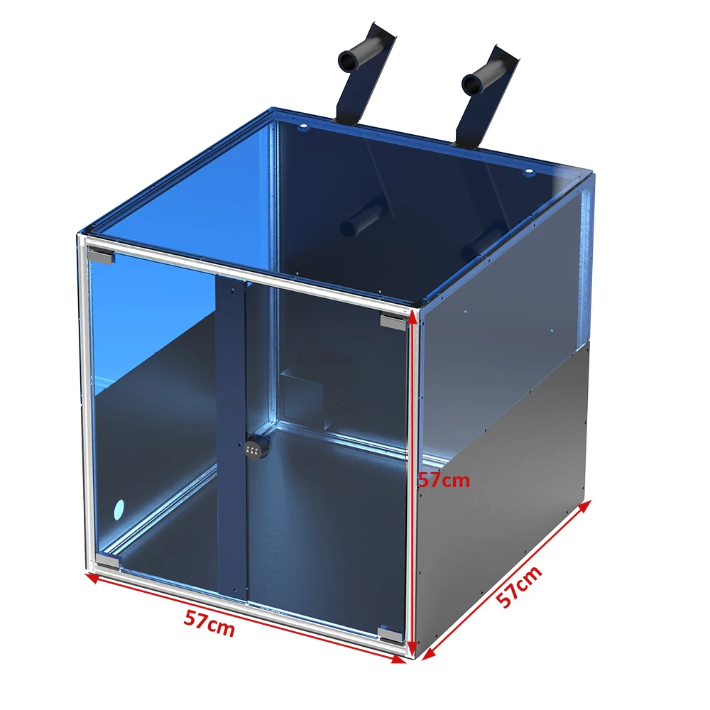 Imagem -03 - Caixa Acrílica para Impressora 3d Capa Protetora de Isolamento Kit de Painel para Bambu a1 Ender3 v2 Blu3 Kit Diy