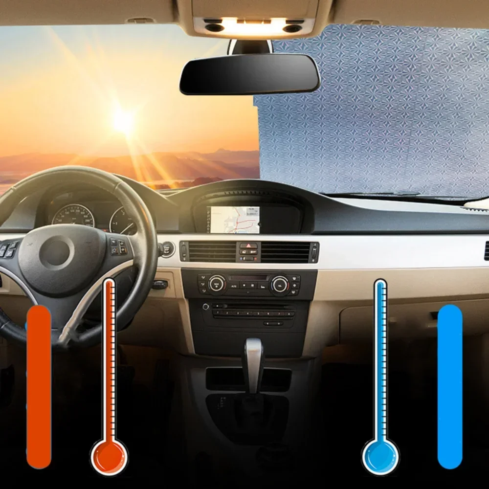 

1pc Car Sunshade Suction Cup Sunshade Without Punching Hole UV Protection Sunshade Without Nail Car Sunshade Protects Privacy