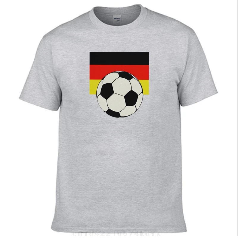 T-Shirt da calcio germania per uomo germania calcio novità T-Shirt in cotone girocollo manica corta T-Shirt grafica