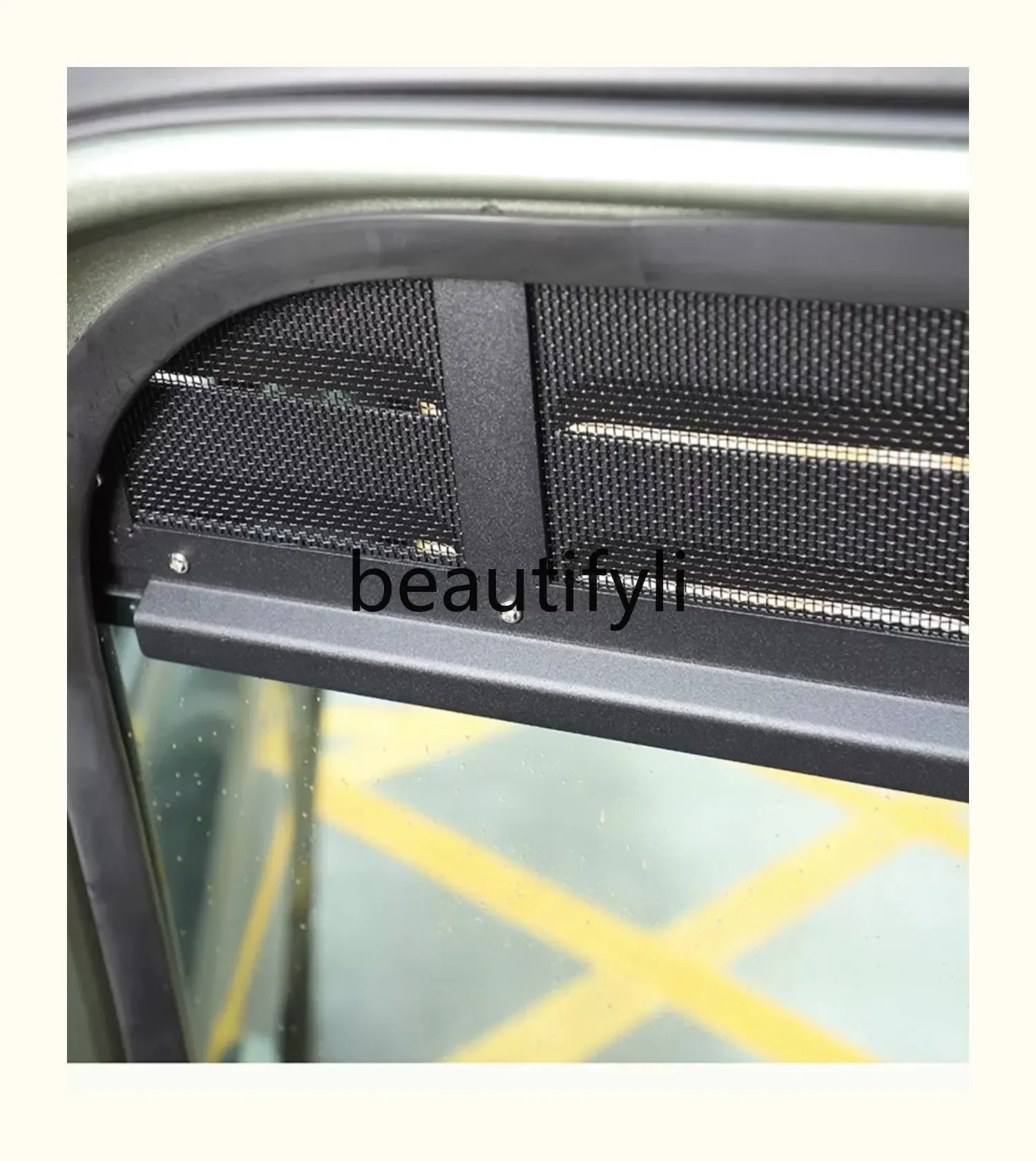 Suitable for 20-24 guardians, rear windows, ventilation blinds, anti-mosquito nets, off-road camper supplies