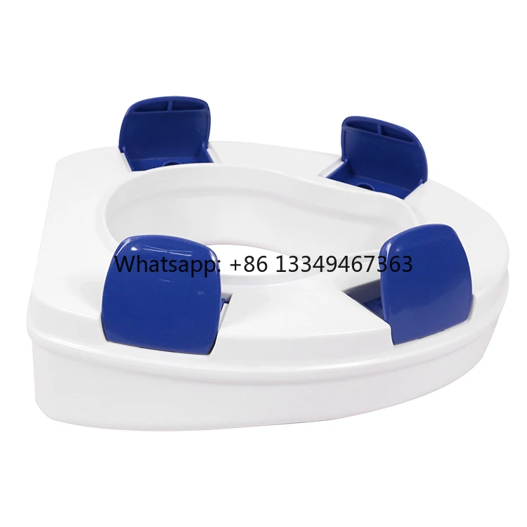 

2 Inches Portable Raised Toilet Seat With Easily Self Assemble for Elderly