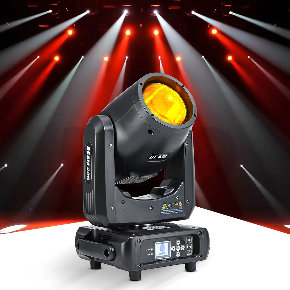 

Mini 230W 7R Beam Moving Head Lighting With 2in1 Flight Case DMX 512 Control Dj Disco Stage lights For Party Nightclub Wedding