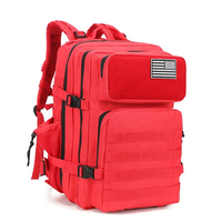 45L Military Tactical Backpacks Molle Army Assault Pack 3 Day Bug Out Bag Hiking Treeking Rucksack for Hunting Hiking Climbing