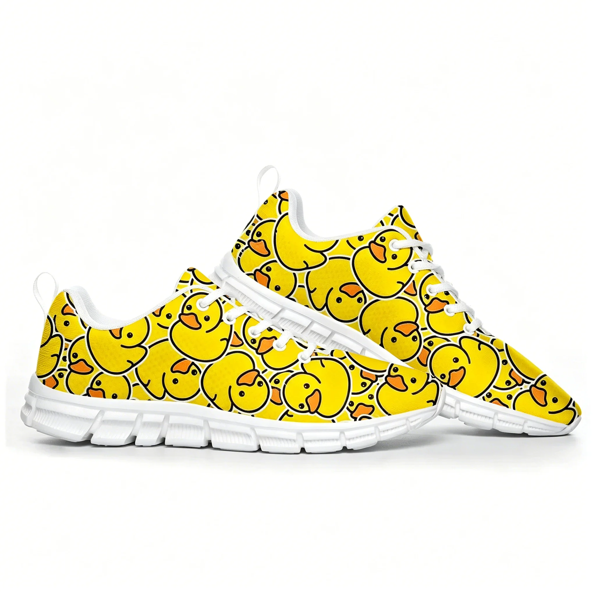 Women'S Yellow Fashion Sneakers - Gelbe Enten-Sportschuhe für Herren und Damen,
