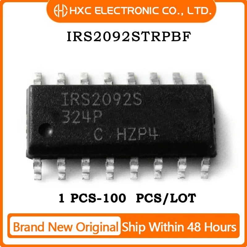 5PCS/10PCS/50PCS/100PCS IRS2092S IRS2092SPBF IRS2092 IRS2092STRPBF sop-16 100% New Original IC Chip