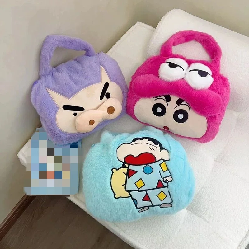 Crayon Shin Chan Folding Pillow Quilt Dual Purpose Coral Velvet Carpet Midnight Sleep Office Car Pillow Air Conditioning Blanket