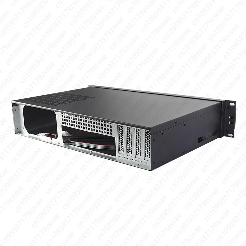 19-inch Standard Rack-mounted 2U Industrial Control Computer Case Silent Horizontal Computer Server