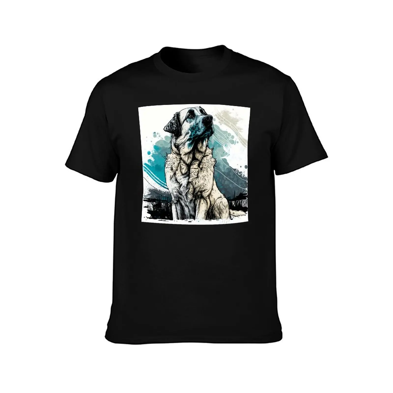 Anatolian Shepherd T-Shirt Summer Casual Cotton Tee Oversized Streetwear Tops Vintage Graphic Print Loose Fit Short Sleeve