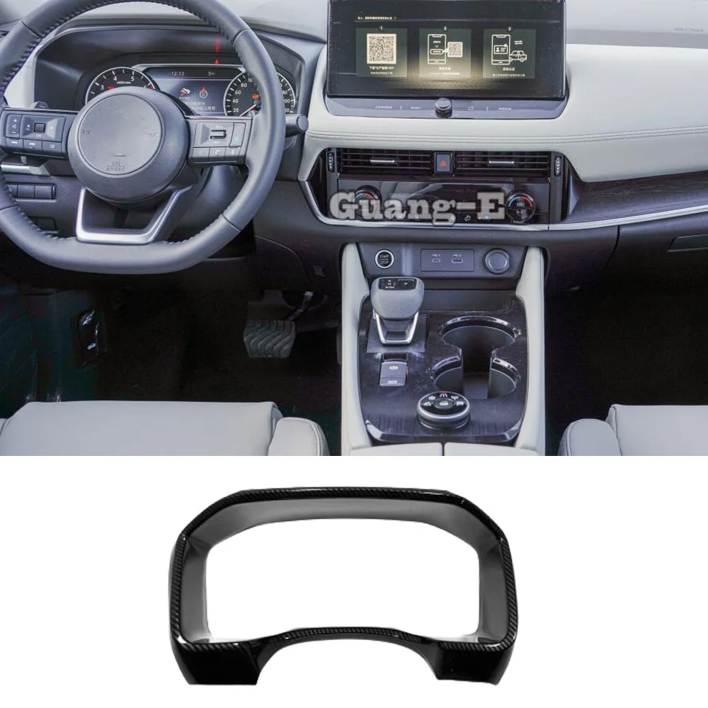 

For Nissan X-trail Xtrail Rogue 2021 2022 2023 Dashboard Instrument Panel Cover Trim Decorative Frame Auto Interior Accessories