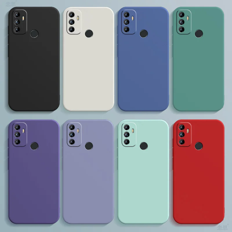 High Qualtiy Liquid Silicone Back Cover for OPPO A32 A33 A53 2020 A53S A11S 4G Soft Candy Color Original Design Phone Case Funda