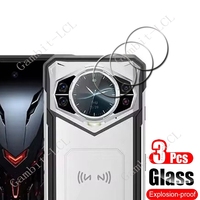 3PCS 9H Tempered Glass For Doogee S200 Protective ON DoogeeS200 Back Camera Lens Screen Protector Cover Film