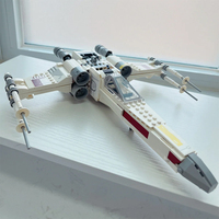 474PCS NEW IN STOCK Super Spaceship X-wing Fighter Building Blocks Model Space Wars Assemble Bricks Toys Gifts For Kid Boy Adult