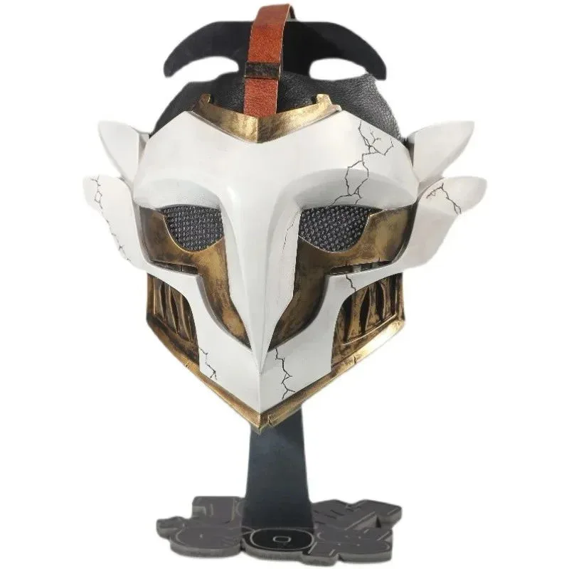 Juego tipo FRP LoL Arcane Ekko Wildfire, casco de Cosplay para adultos, máscara para fiesta de disfraces, máscaras de Carnaval de Halloween, accesorios mj:3