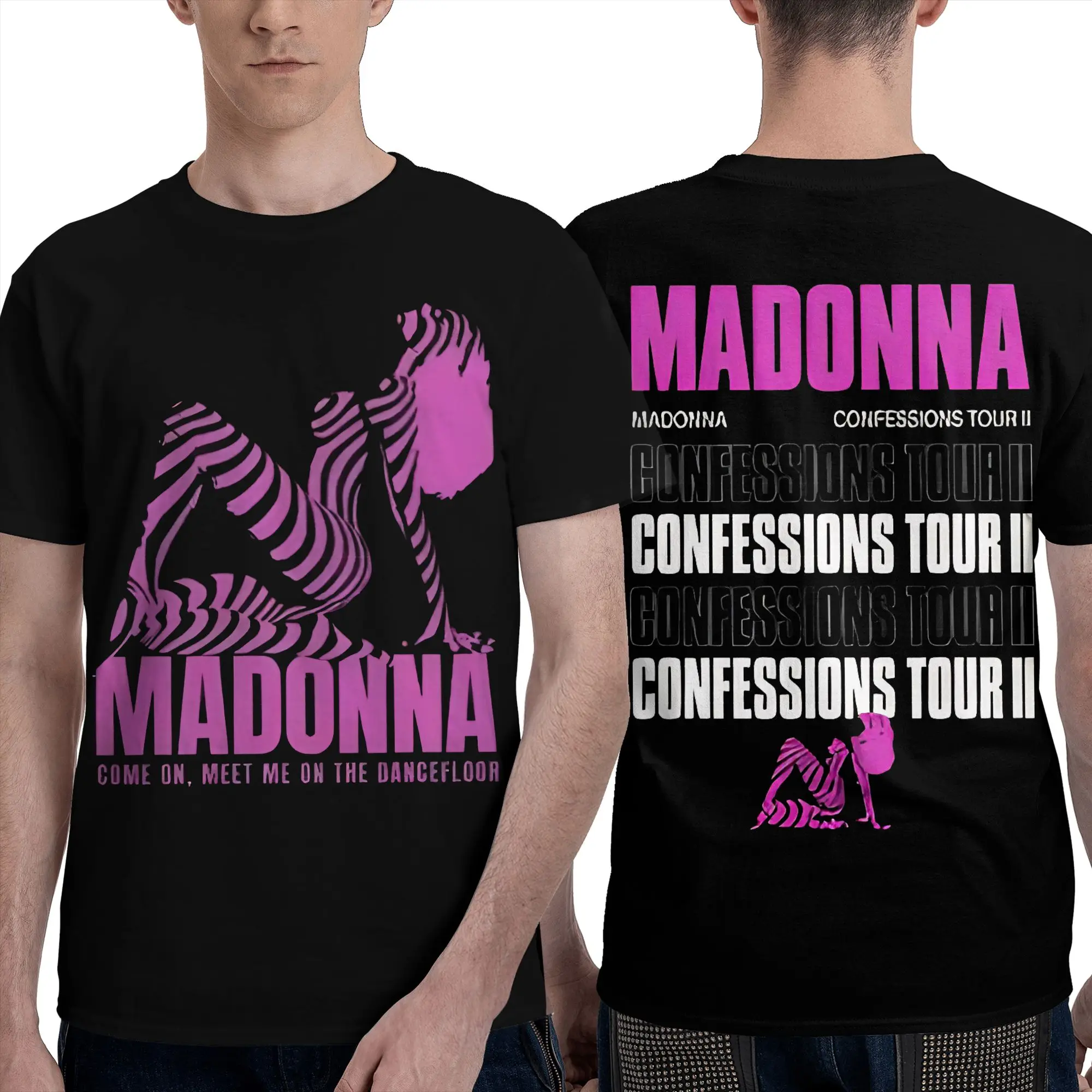 Summer Madonna Confessions II  2026 Shirt Accessories Men Women's Pure Cotton Awesome  Tee Shirt Short Sleeve Clothing