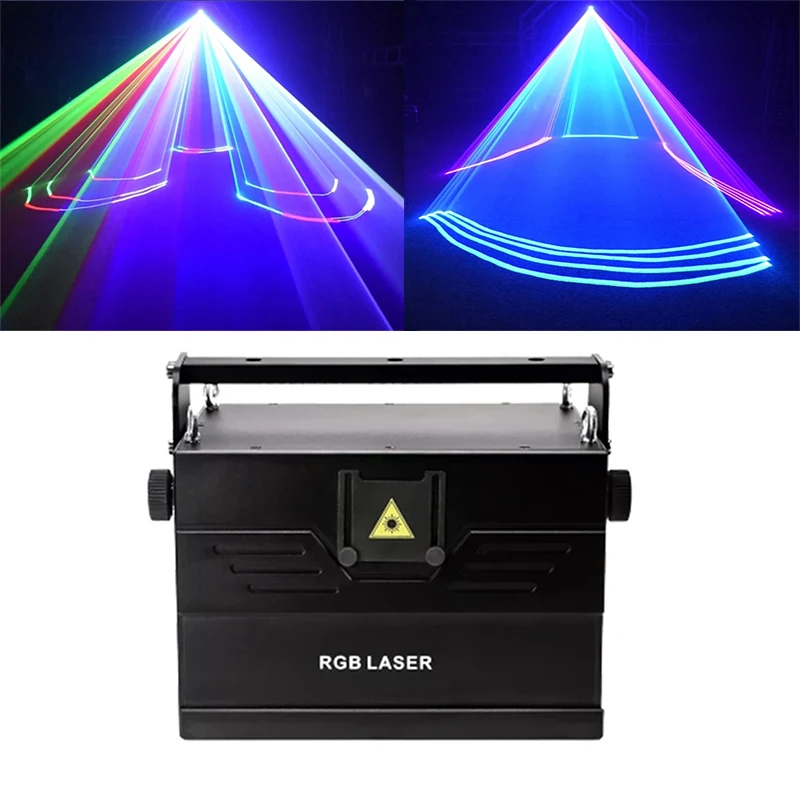 

Fast delivery 3W ILDA 3D animation strong light projector scanning stage laser projector professional equipment club DJ disco