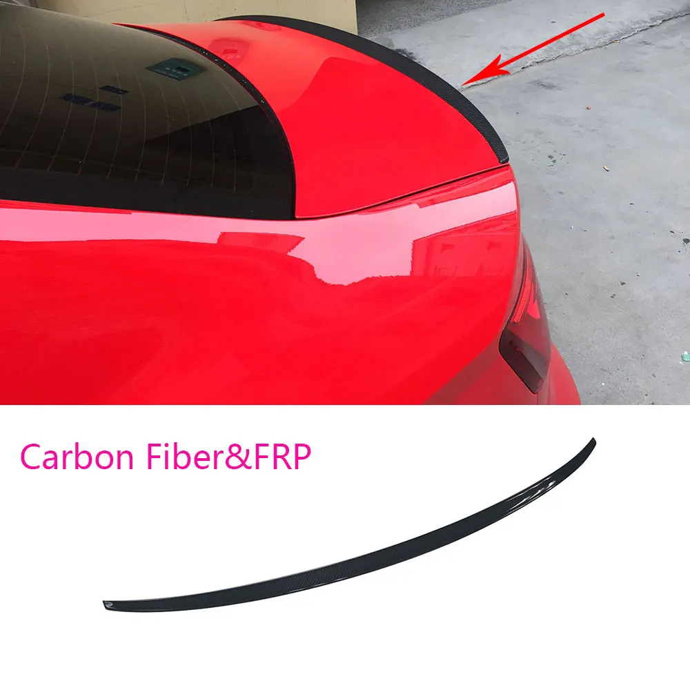

VACOMUL Carbon Fiber FRP Rear Spoiler Trunk Wing For Audi A3 S3 Sedan 2013 2014 2015 2016 2017