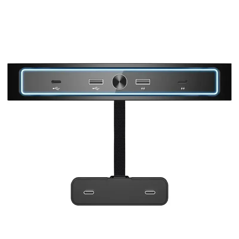 

Docking Station for Tesla Model 3 Y 2 in 4 Quick Charger 27W Extension Converter Car Intelligent USB Hub Center Console Adapter