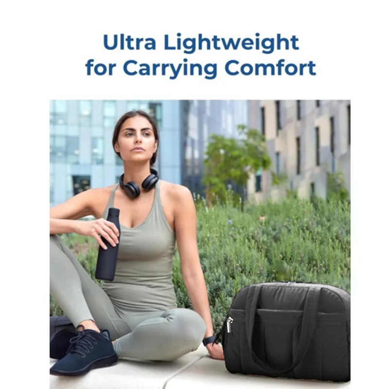 Gym Bag for Women,Duffle Bag for Travel with Wet Pocket,Carry on Weekender Bags for Women,Water Resistant Travel Bag Duffel Bag view 6