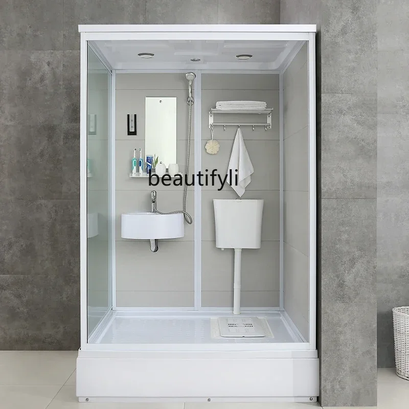 

A55 Y Shower Room Household Integrated Bathroom Rural Toilet Bathroom Simple Integrated Bathroom Bath