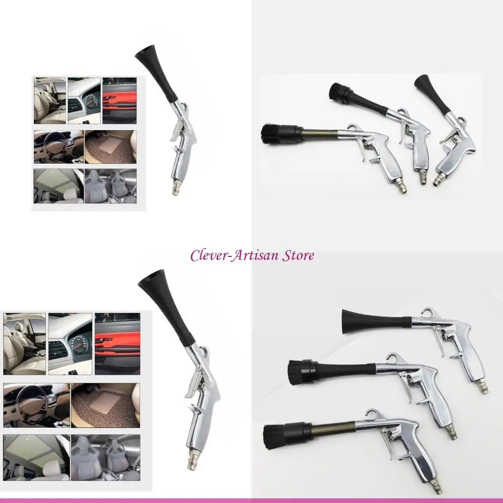 

E06B Пистолет для чистки салона автомобиля под высоким давлением Детейлинг автомобиля Чистка автомобиля Пистолет для сухой мойки