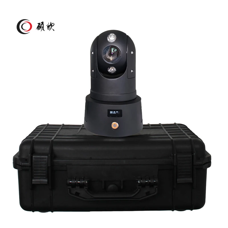 Motorized 360 degree ip camera pan tilt zoom for vehicle with wifi connection