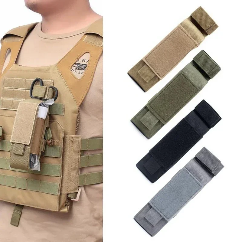 MOLLE Tourniquet Bag Outdoor Relief Supplies Hiking Camping Ride Mountaineering Tactical Tourniquet Clip Equipment Bag