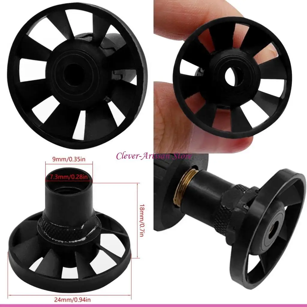

E06B Blowing Dust Nut Dust Blower Fan Sandwich Lock Nut 8x0.75 Electric Grinders