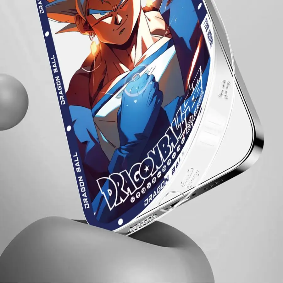 حافظة لهاتف آيفون XR 17 Air 16 15 14 Plus 16e 12 Mini 7 8 13 12 11 Pro MAX من Dragon Ball Manga Son Goku