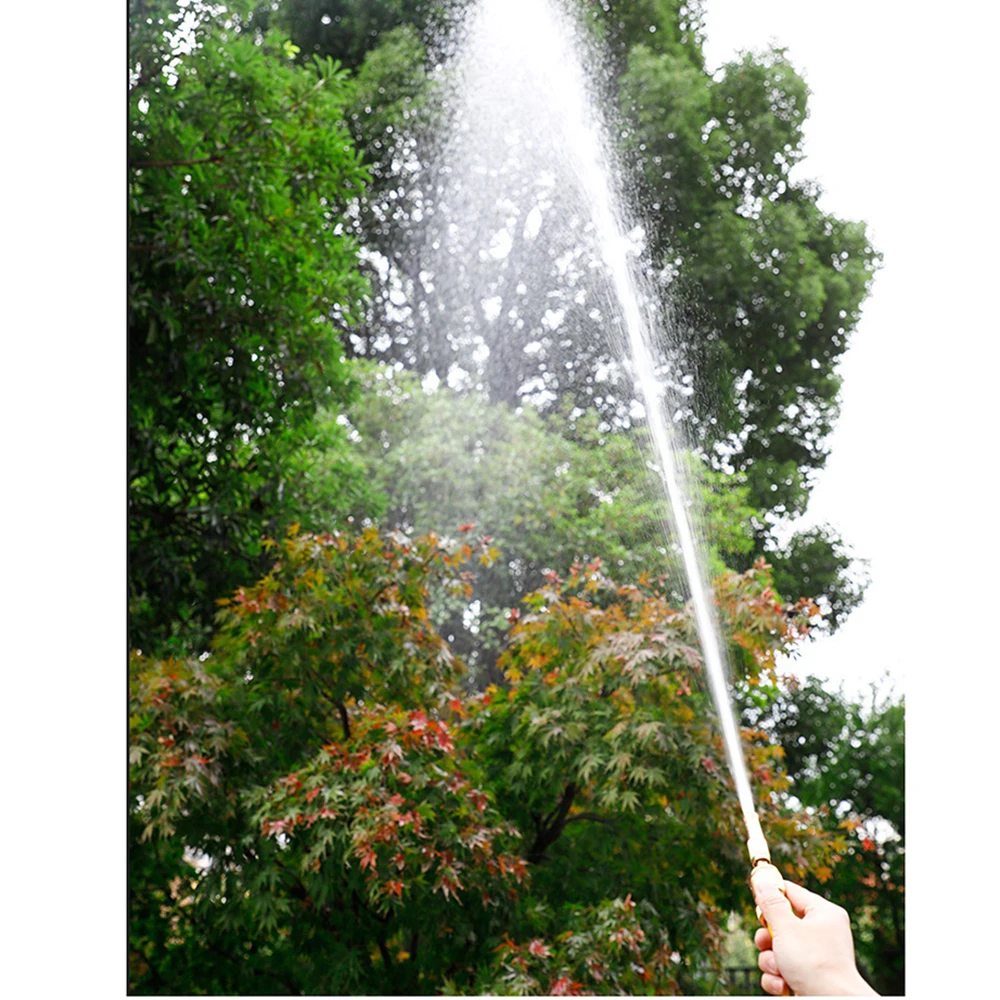 Spray Nozzle Water Gun High Pressure Direct Spray Sprinkler Quick Connector Hose Adjustable Pressure Washer Garden Sprinkler