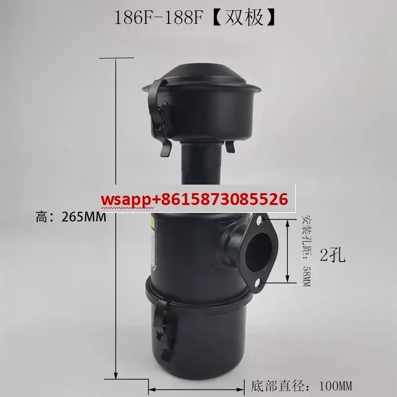 

Аксессуары для микрокультиватора с воздушным охлаждением Kaima 173F / 178F / 186F / FA192F, воздушный фильтр масляного типа в сборе