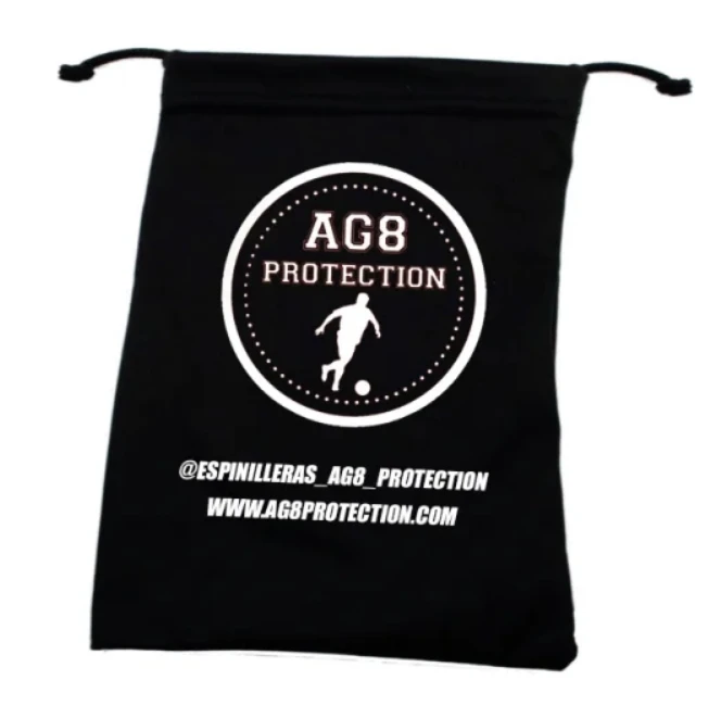 200 Units 17x23cm Black Velvet Bags Black Velvet Bags Screen Printed with White Logo Customised Logo