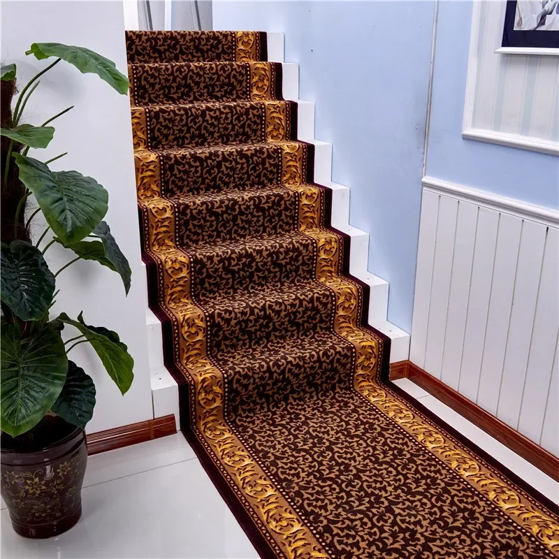 Luxury Modern Hallway Carpet Stair Mat Hotel Floor Mats for the Corridor Polypropylene Carpets and Rugs can be Customized