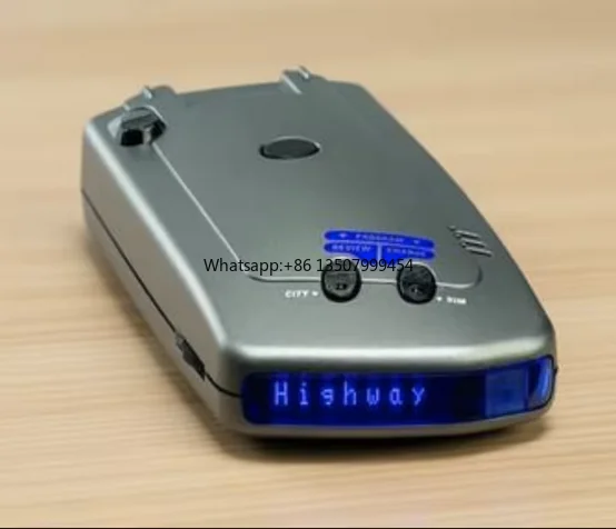 

8500 X50 GPS Radar Laser Detection Mirror Link Reversing Aid Remote Control (Blue Display Portable Automotive Use Android/iOS)
