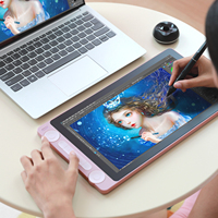 huion kamvas 13 gen 3 professional handwriting drawing tablet with screen 16384 level battery free pen drawing monitor animation