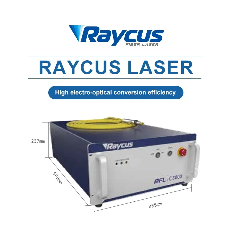 Fiber Laser Power Source Laser Equipment Part for Cutting and Welding Machine Raycus Laser Sources 1500w 3000w