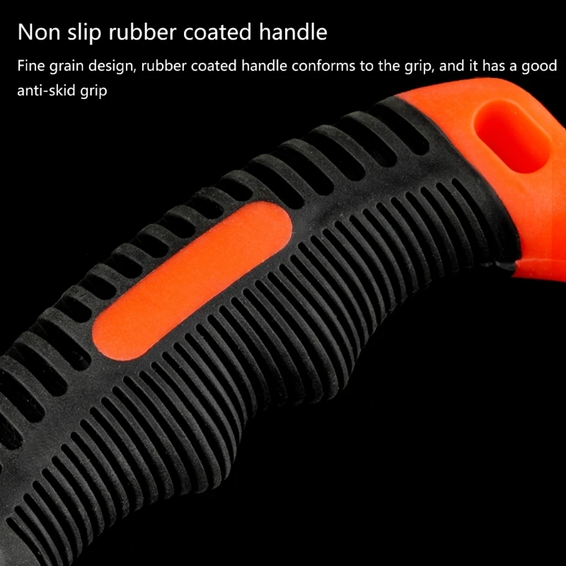 ipiip Household Mini Claw Hammer High Carbon Steel Small Hammer Nails Mini Rubber-coated Small Hammer Tool for Home