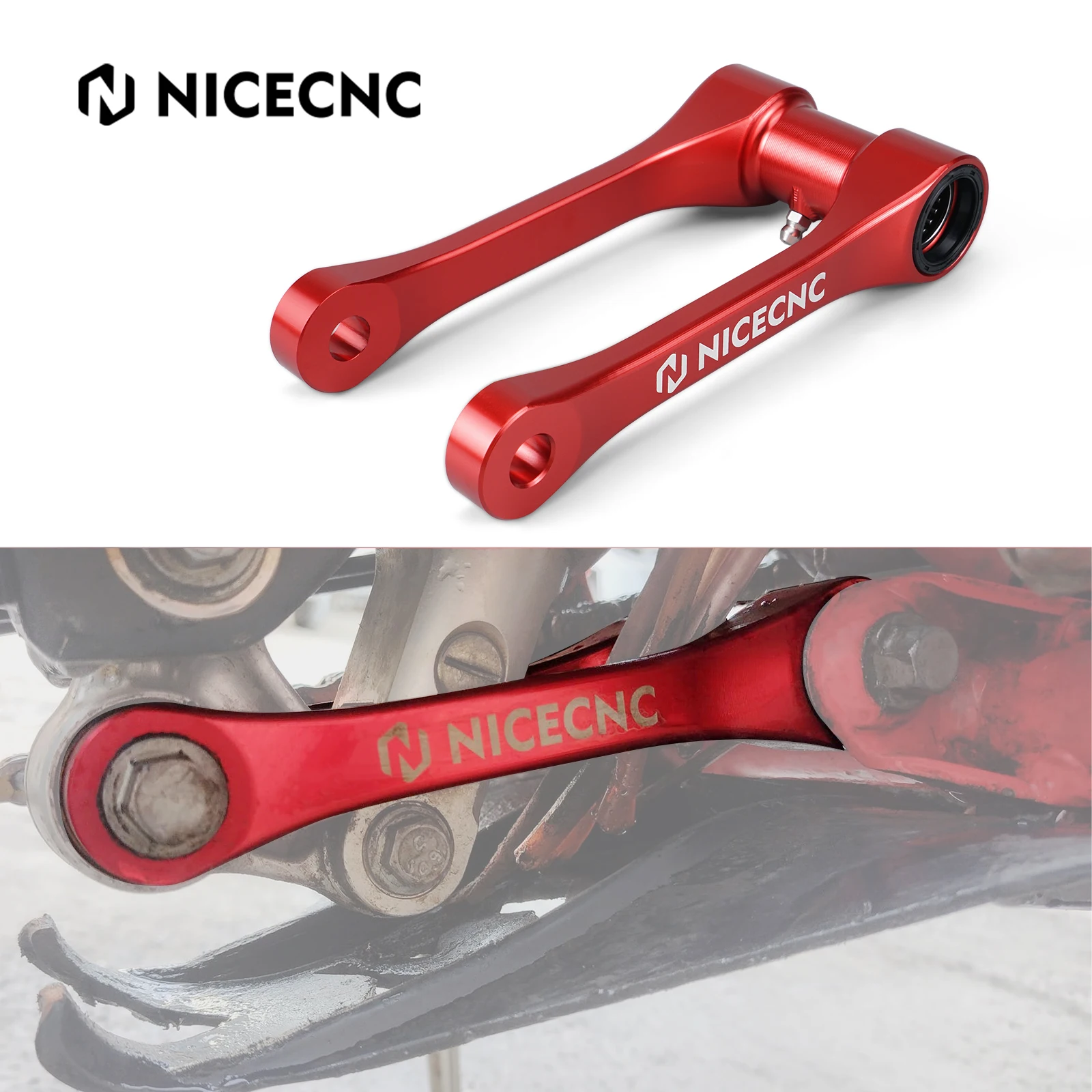 NiceCNC Motocross 1.25IN/30MM Lowering Link Kit For Beta ENDURO RR RS 250 300 200 350 390 430 450 2T 4T RACING XTRAINER 250 300